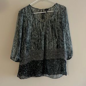 Animal print summer top